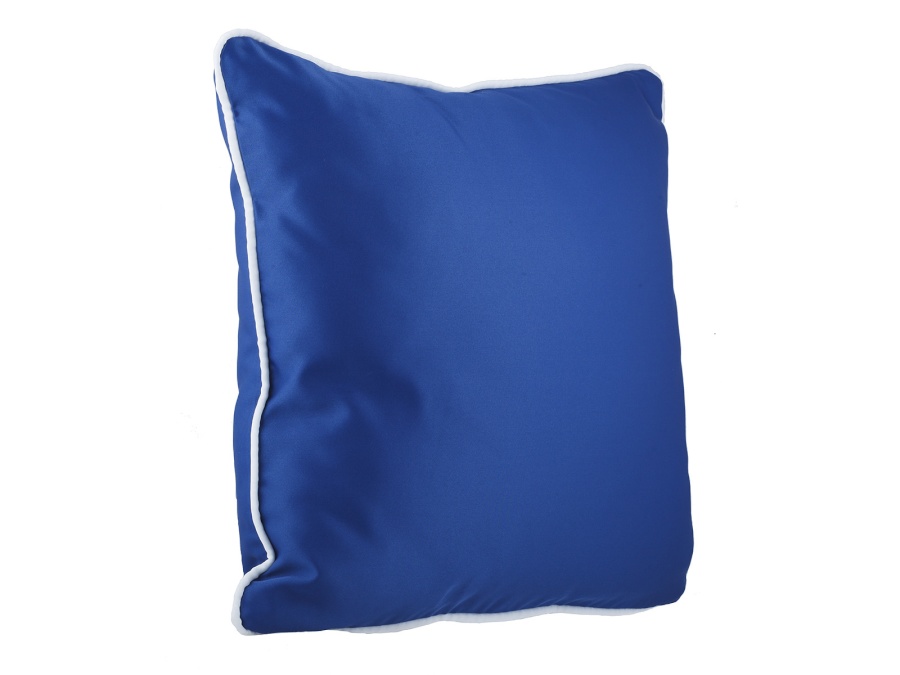 Декоративная подушка/ 45 х 45 см синий - изображение 1 - заказать онлайн в салоне штор Benone в Москве и МО