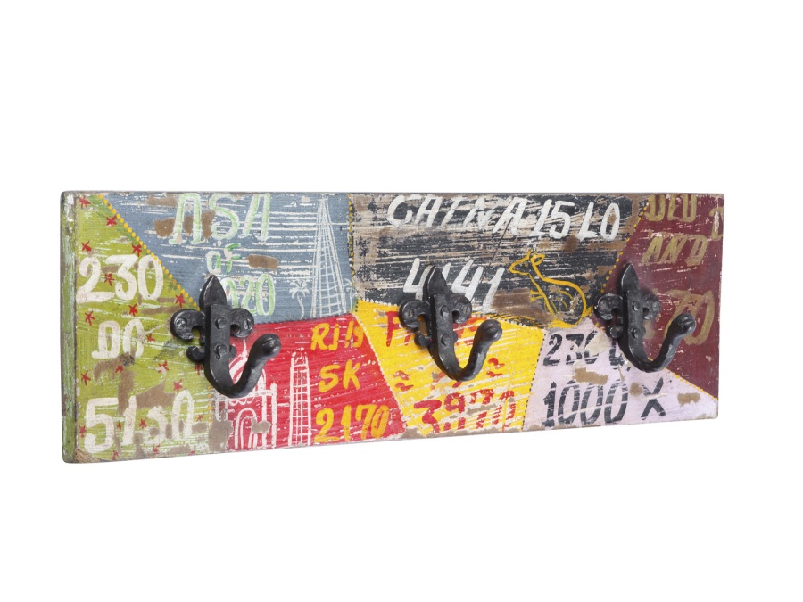Вешалка с 3 крючками "Авангард" - изображение 1 - заказать онлайн в салоне штор Benone в Москве и МО