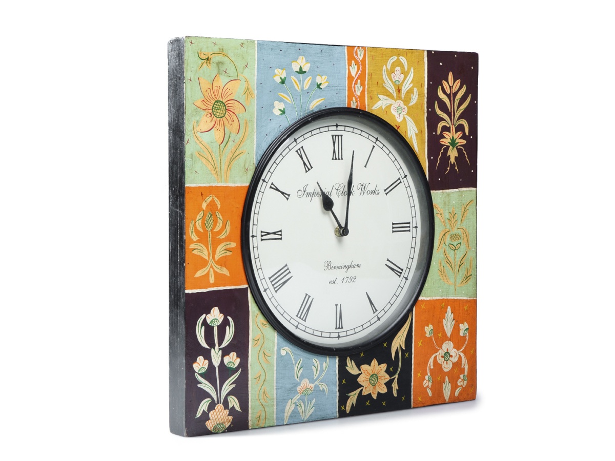 Часы настенные "Лето" - изображение 1 - заказать онлайн в салоне штор Benone в Москве и МО
