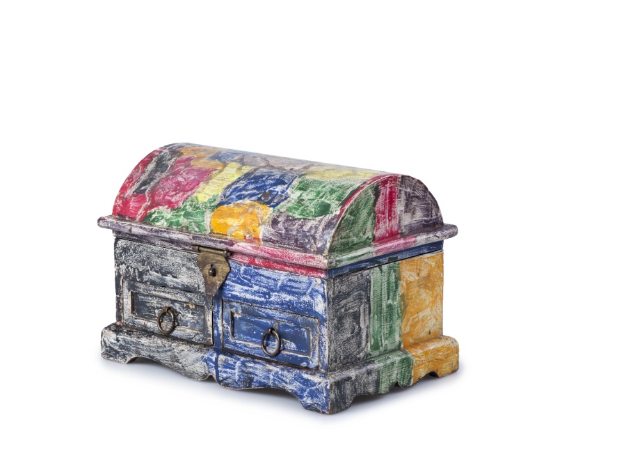 Шкатулка-Ларец  с 2 ящиками "Абстракция" - изображение 1 - заказать онлайн в салоне штор Benone в Москве и МО