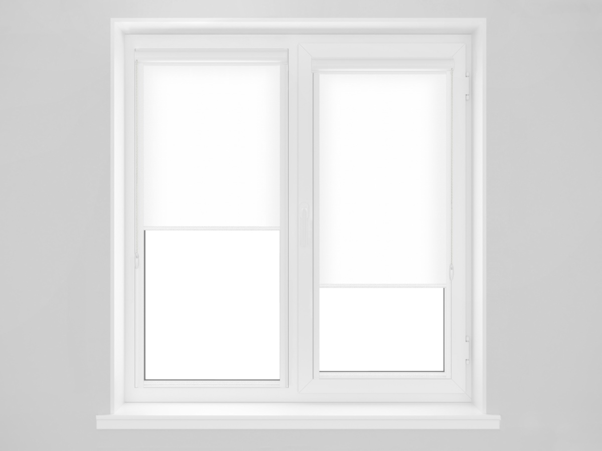 Рулонная штора 7074 на створку окна в коробе с направляющими - изображение 1 - заказать онлайн в салоне штор Benone в Москве и МО